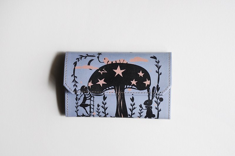 小纸包/卡片零钱包 -爱丽丝香菇 - 零钱包 - 纸 紫色