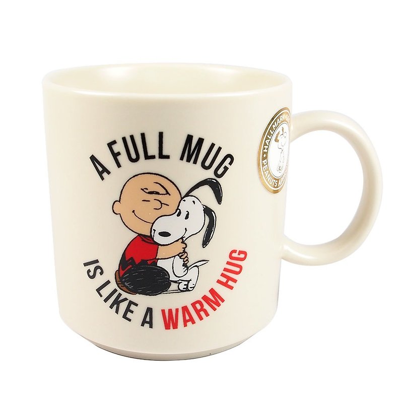 福利品 Snoopy马克杯 温暖的拥抱【Hallmark-Peanuts史努比】 - 咖啡杯/马克杯 - 瓷 多色