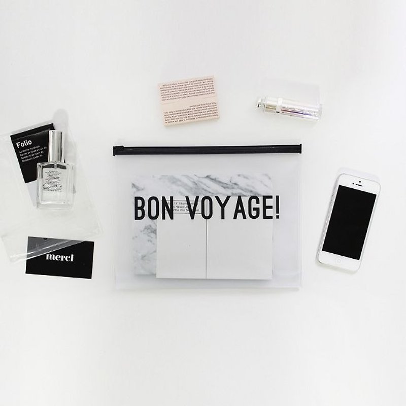 Dear Maison 旅行收纳夹链包-Voyage,DMS50318 - 化妆包/杂物包 - 塑料 透明