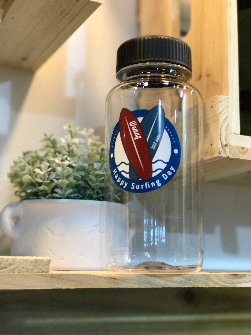 日本畅销商品 美国安全物料 轻量 型格  户外水瓶水壶- Surfboard - 水壶/水瓶 - 塑料 透明