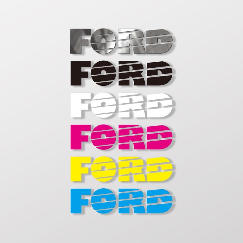 FORD/SP/车贴、贴纸 SunBrother孙氏兄弟 - 贴纸 - 防水材质 
