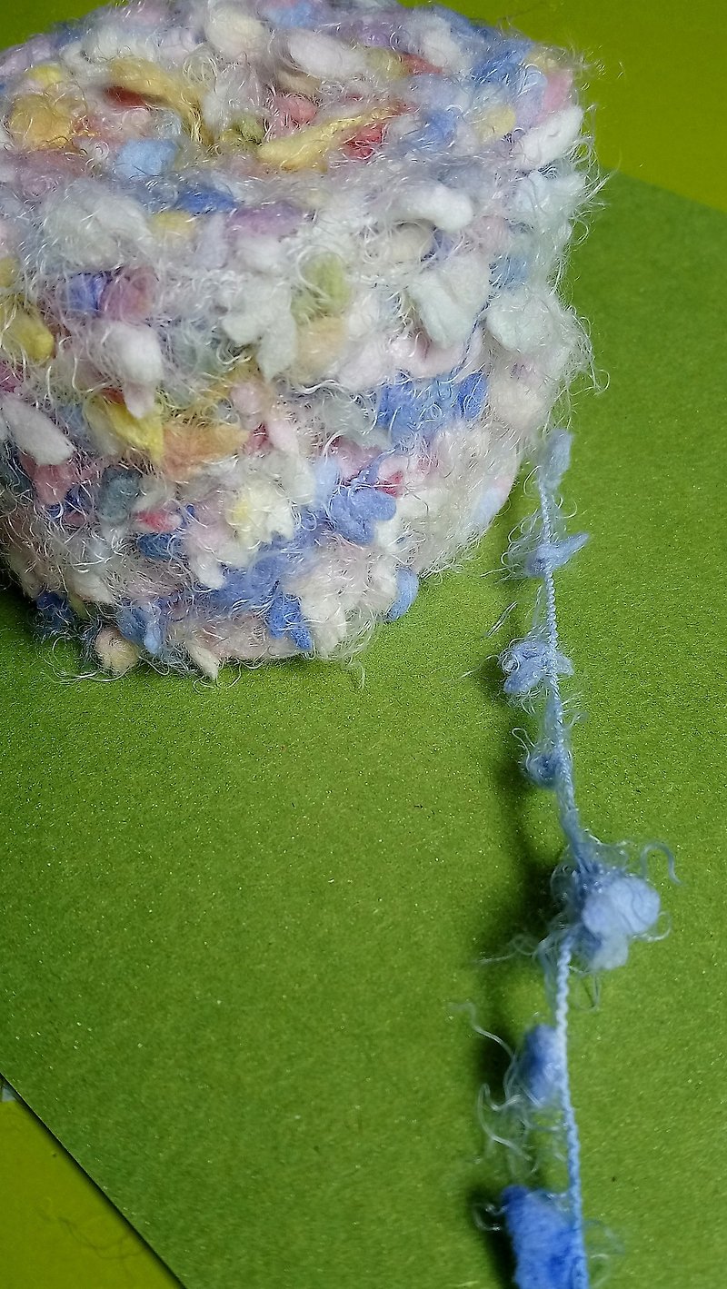 日本纱线 - 编织/刺绣/羊毛毡/裁缝 - 聚酯纤维 多色
