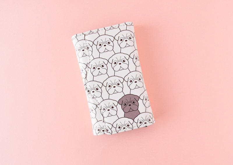 Pug Key case - 钥匙链/钥匙包 - 其他材质 白色