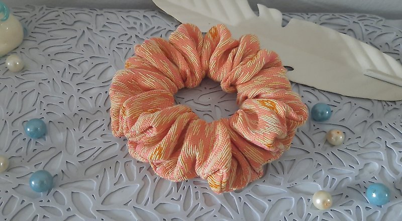 甜甜圈发带 - 发饰 - 聚酯纤维 橘色