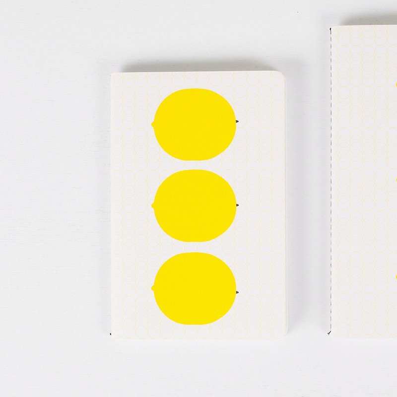 MOGU/基本笔记本/小/黄柠檬 - 笔记本/手帐 - 纸 黄色