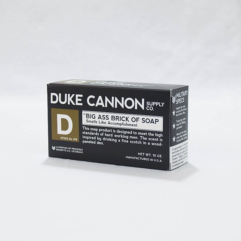 Duke Cannon BIG ASS 美军超能干大肥皂组 (黑色) - 肥皂/手工皂 - 植物．花 黑色
