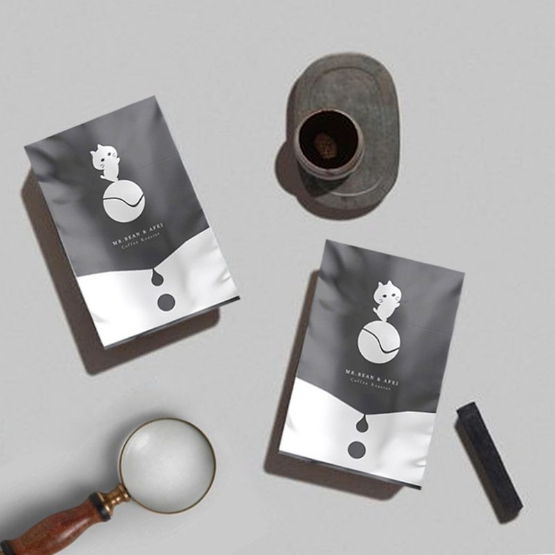 【买一送一】Mr Bean & AFei 耶加雪菲阿若默茉莉G1 新鲜咖啡豆 - 咖啡 - 其他材质 
