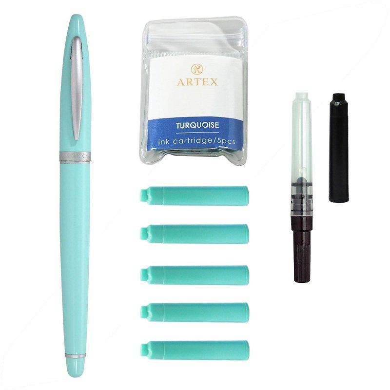 ARTEX  开心钢笔-苏打冰沙蓝 - 钢笔 - 其他金属 蓝色
