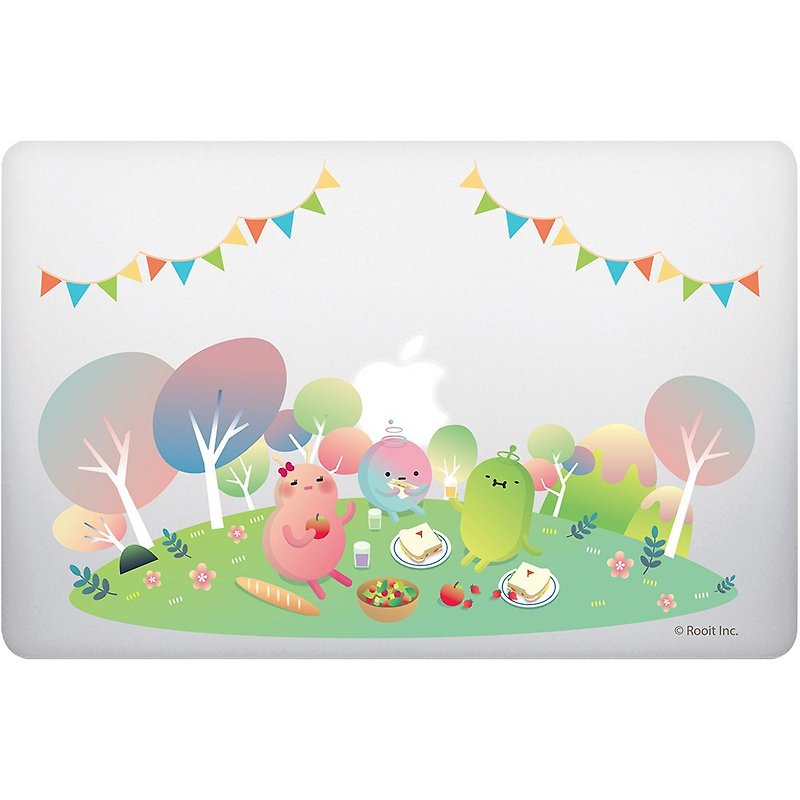 没个性星人Roo-【野餐派对】MacbookPro/Air13寸(透明),BB01 - 平板/电脑保护壳 - 塑料 多色