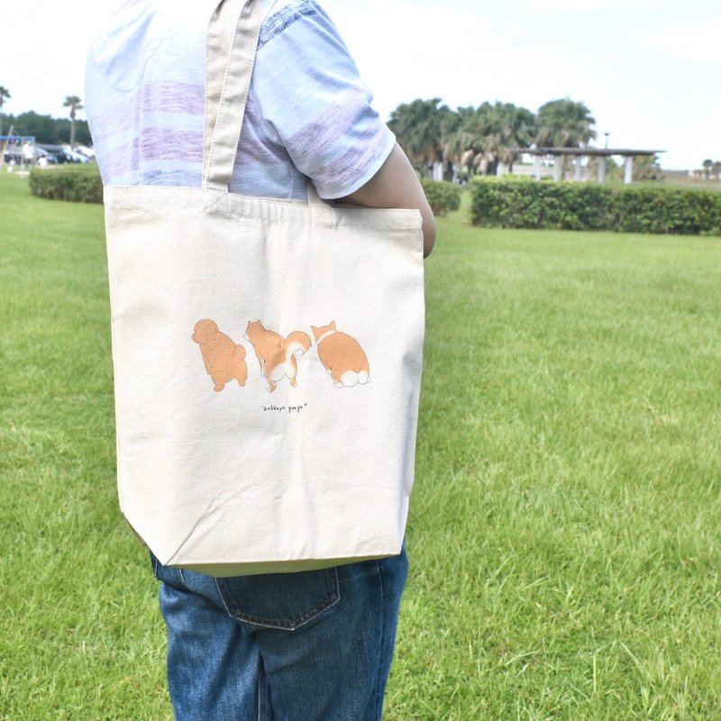 tote bag 01 - 手提包/手提袋 - 棉．麻 多色