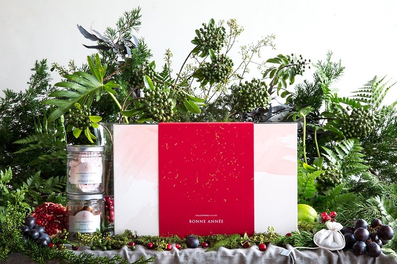 小草作 x LALOS Bakery 法式年节礼盒 即日起开始预购 - 茶 - 新鲜食材 红色