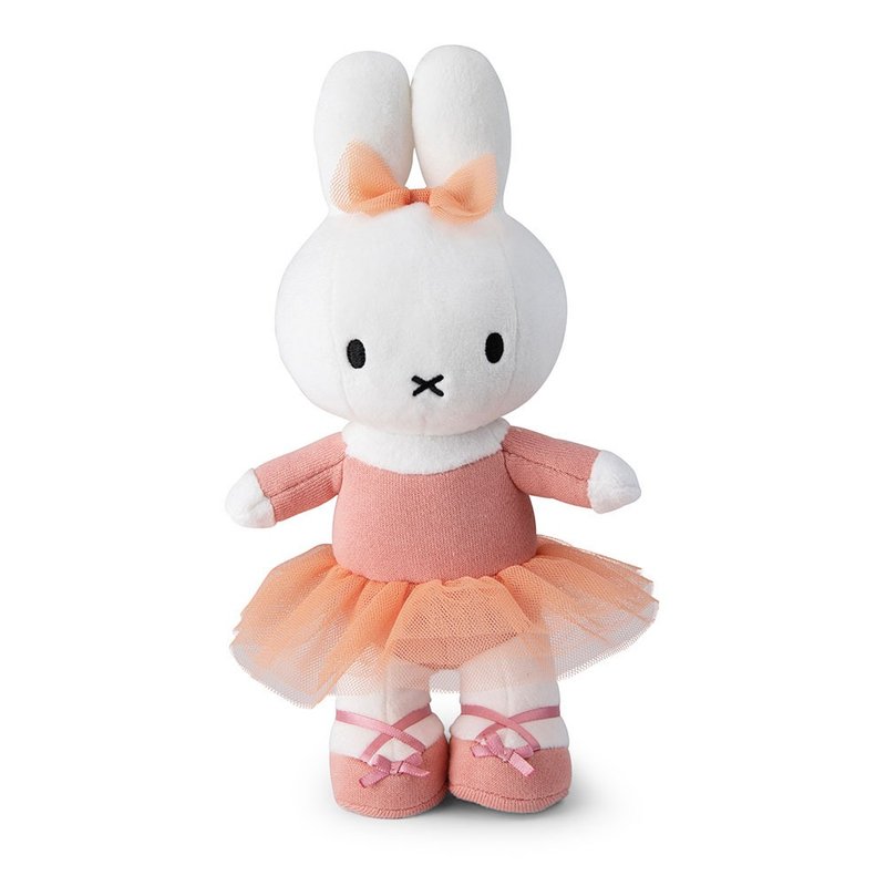 BON TON TOYS  Miffy米菲兔填充玩偶-芭蕾兔 23cm - 玩偶/公仔 - 聚酯纤维 粉红色