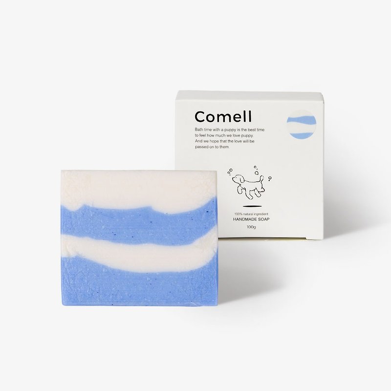 Comell宠物手工皂(频繁抓痒/掉屑屑) - 清洁/美容 - 植物．花 蓝色