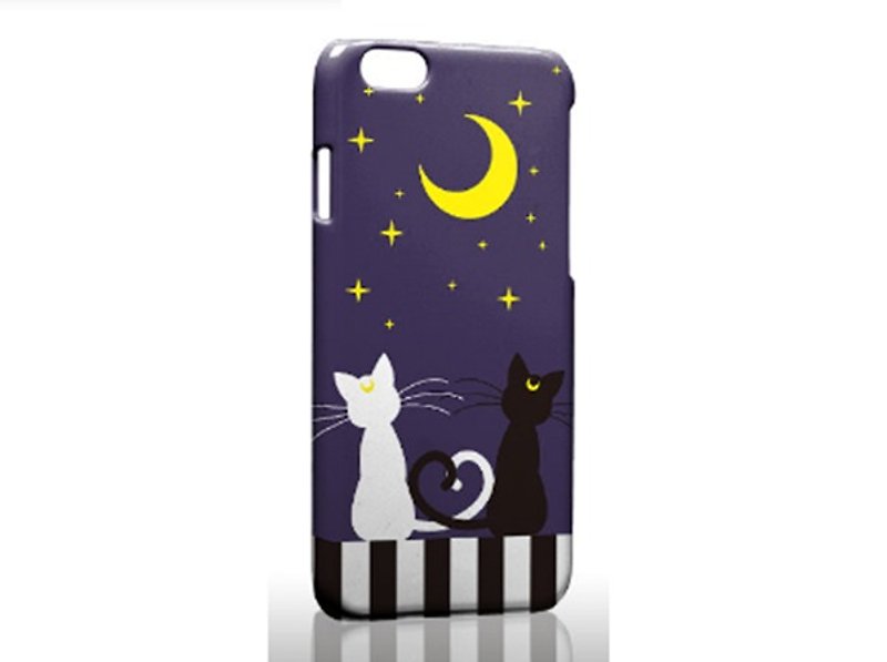 可爱黑白猫 iPhone X 8 7 6s Plus 5s 三星 S7 S8 S9 手机壳 case - 手机壳/手机套 - 塑料 多色