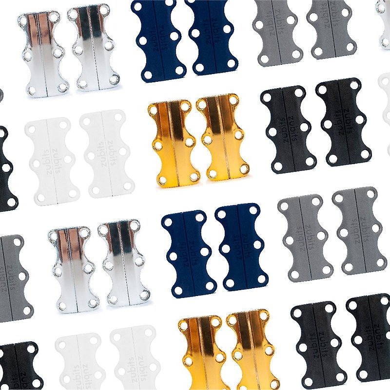 超值组合 - 美国 Zubits 强磁鞋带扣 3 号 ( 任选两款 ) - 运动配件 - 其他材质 多色
