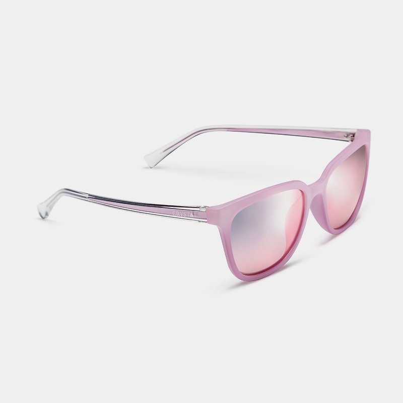 Jelly Pink  | CRYSTAL增艳太阳眼镜 | 15B01 - 墨镜 - 玻璃 粉红色