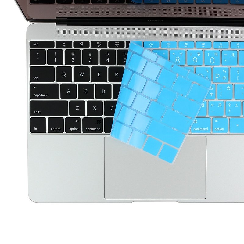 BEFINE KEYBOARD KEYSKIN New MacBook Pro 13 (8809402592463) - 平板/电脑保护壳 - 硅胶 蓝色