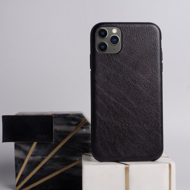 LEATHER case for iPhone 11 Pro/11 Pro Max / Xs Max / XR in Black color - 手机壳/手机套 - 其他材质 黑色