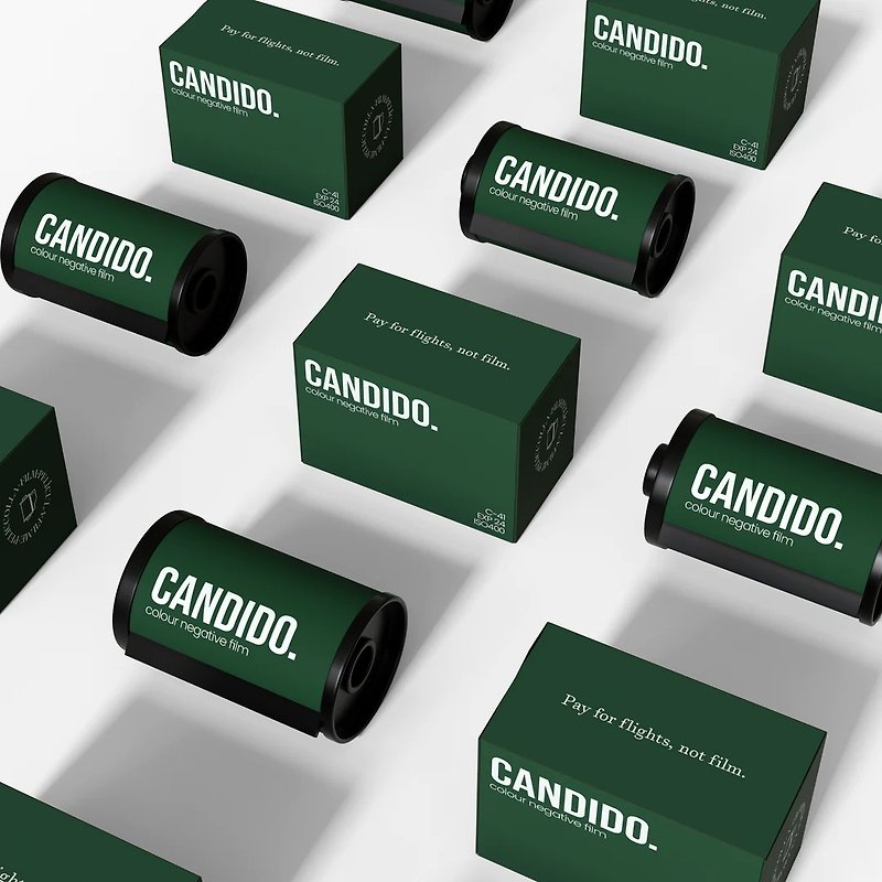 【Candido】400度 彩色负片菲林 36张 伦敦设计 - 相机 - 塑料 