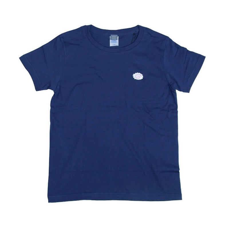 キッズサイズ。90cm-160cmあり。ナルト 刺しゅう Tシャツ　Tcollector - 女装 T 恤 - 棉．麻 蓝色