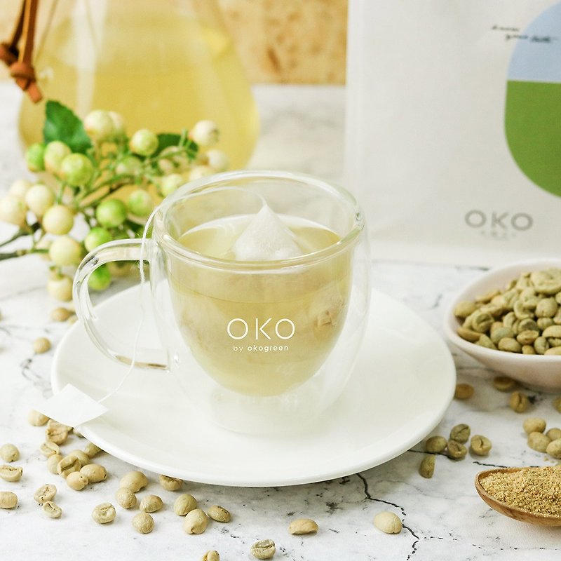 【生态绿OKO】绿咖啡(10g x 30入) - 咖啡 - 新鲜食材 咖啡色