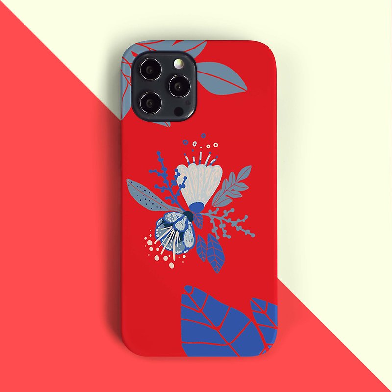 Spring flower - red Phone case - 手机壳/手机套 - 塑料 红色