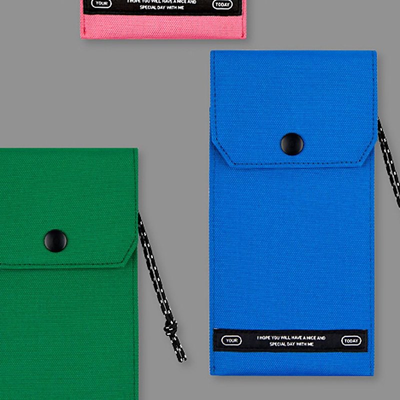 BNTP Today 个性口袋笔袋-自信蓝,BNP31516 - 铅笔盒/笔袋 - 尼龙 蓝色