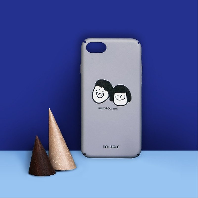 iPhone系列【超幽默人生系列】手机壳 /保护套 - 手机壳/手机套 - 塑料 灰色