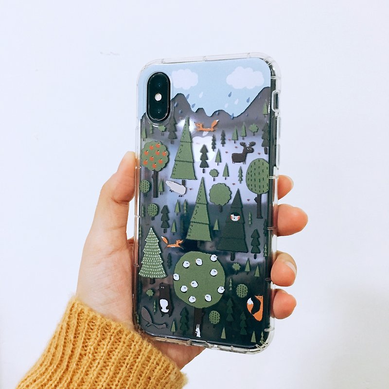 森林探险家/ 手机壳 - 手机壳/手机套 - 塑料 绿色