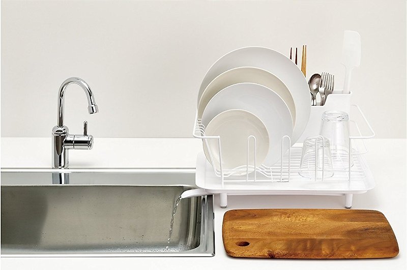 日本LIBERALISTA | 餐具收纳沥水篮 (大) 二色可选 厨房收纳帮手 - 收纳用品 - 其他材质 多色