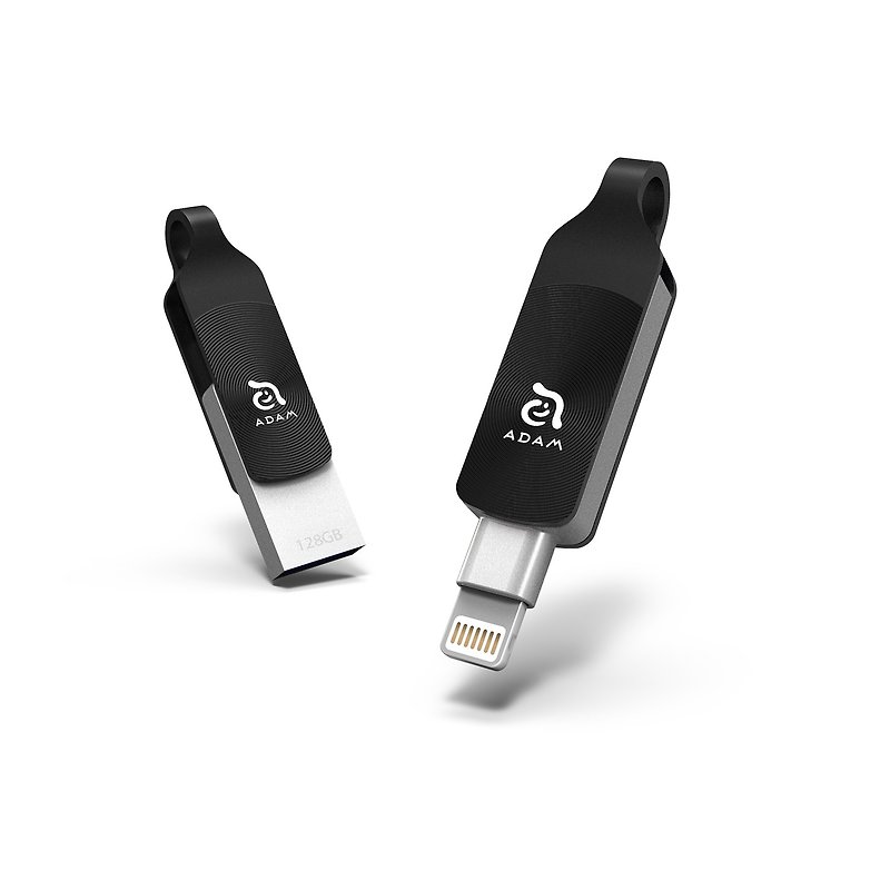 iKlips DUO+ 苹果iOS USB3.1双向随身碟 64G 黑 - U盘 - 其他金属 黑色