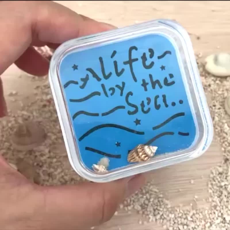 【夏日海洋手作沙漏】纸胶带应用DIY系列/ life by the sea - 其他 - 压克力 