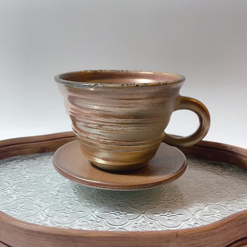 柴烧咖啡杯组  / 小平凡手作 - 茶具/茶杯 - 陶 