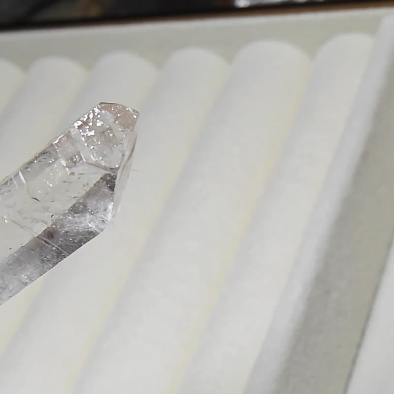 哥伦比亚雷姆利亚水晶|高冰透|阿西卡线|高频水晶 - 摆饰 - 水晶 