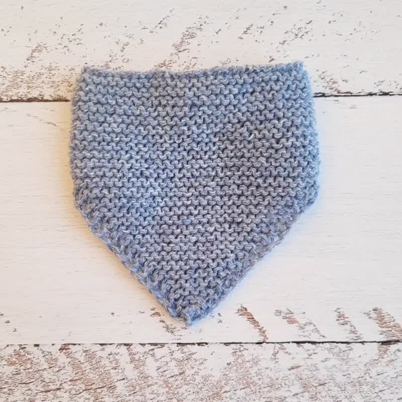 Pet Bandana/Hand Knitted/Pet Accessories/Cats/Dogs - 衣/帽 - 羊毛 
