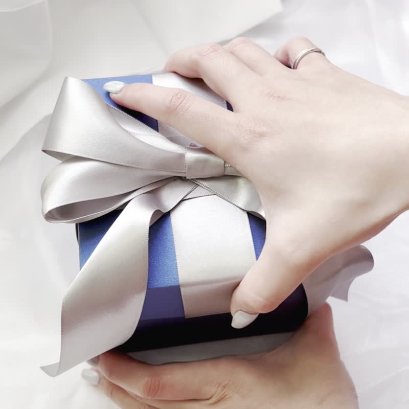 定制化手工礼物盒|生日礼物|情人节礼物|男朋友礼物(蓝色) - 纸盒/包装盒 - 纸 蓝色