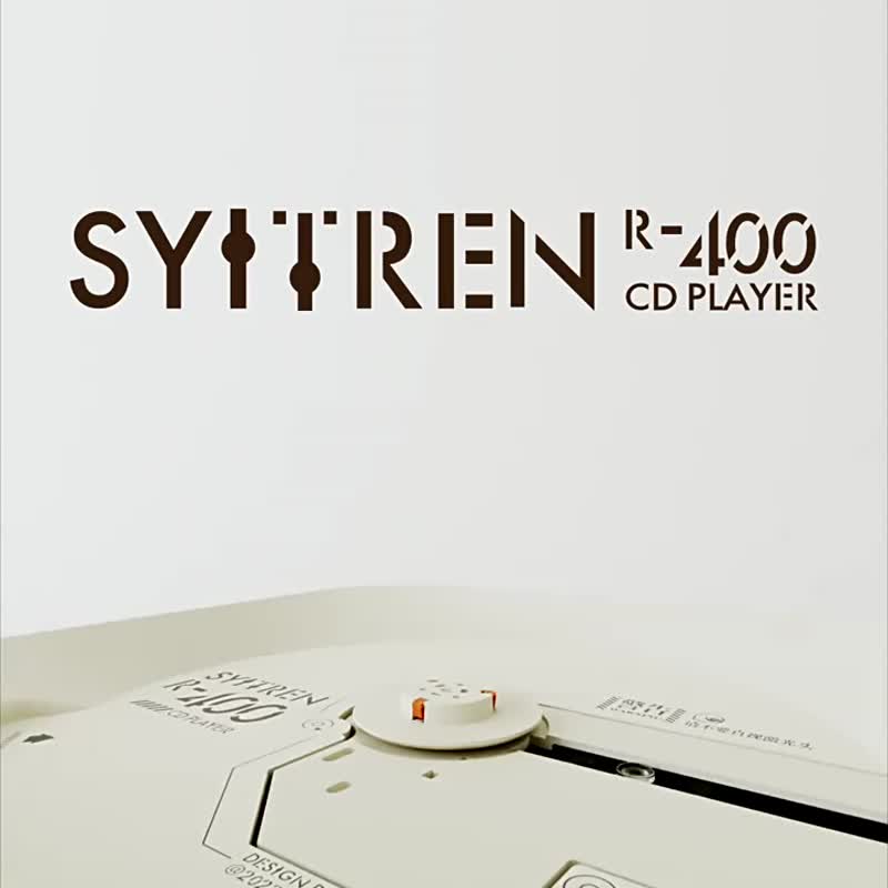 R400 CD player 高音质 果冻机 便携式 蓝牙 (白色/银色/活力黄) - 数码小物 - 塑料 白色