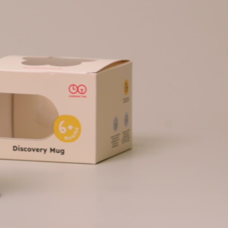 Discovery Mug宝宝最爱的抽纸巾游戏,亦可以当作零食杯 - 玩具/玩偶 - 硅胶 